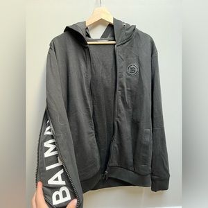 Balmain Zip Up Hoodie